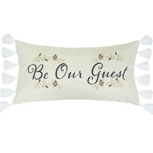 Подушка Levtex Home Isadora Be Our Guest, белый