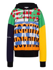 MOSCHINO JEANS худи с графичным принтом, черный