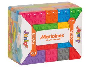 Marioinex Blocks BRICKS JUNIOR Construction 60 элементов блоков
