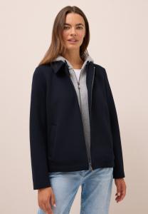 Толстовка Cecil Zip-up sweatshirt, Blau/Dark Blue