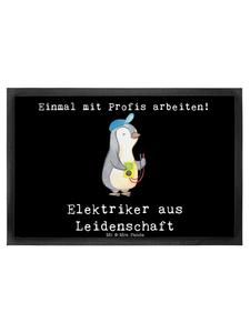 Коврик для ног Mr. & Mrs. Panda, черный