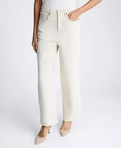 Женские джинсы-бочонки с высокой талией Kenneth Cole, белый