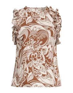 Топ Suoli, коричневый