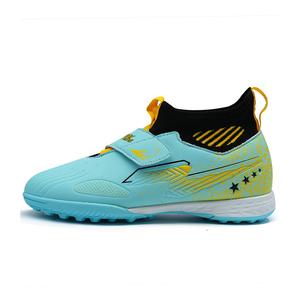 Футбольные бутсы детские, противоскользящие, износостойкие, дышащие, легкие, амортизирующие, влагоотводящие, с высоким голенищем CAMKIDS, Moonlight Turf