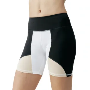 Darana Born Living Женские шорты для йоги Born Living Yoga, черный/белый