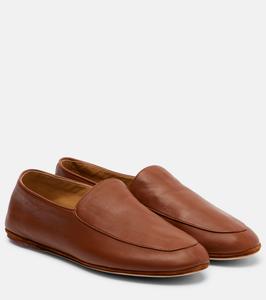 Кожаные мокасины Anton Walk Loro Piana, Cuir