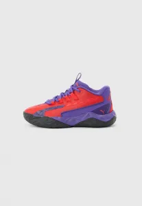 Баскетбольные кроссовки dagger 2 унисекс Puma, Team Violet/For All Time Red/Black