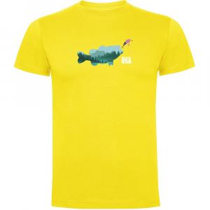 Футболка Kruskis Made In The USA, желтый