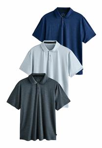 Поло 3 PACK Next, светло-голубой