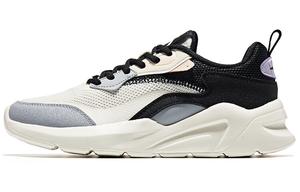 Кроссовки женские с низким верхом цвета слоновой кости/черный Erke