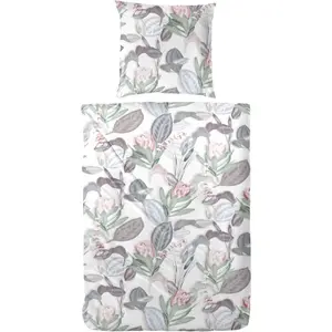 Постельное белье Primera «Сатиновое постельное белье «Протея»», розовый/зеленый/фиолетовый/голубой