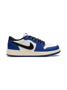 Кроссовки Jordan 1 Retro White/Black/Game Royal Jordan Kids, белый