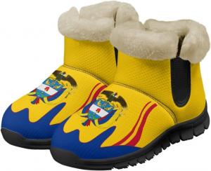 Женские зимние ботинки Jeiento для стран Северной Европы, утепленные повседневные ботинки для прогулок, Colombia