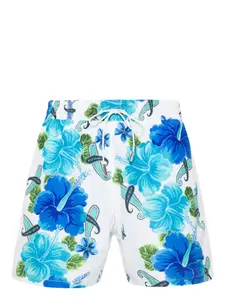 Плавки-шорты с принтом пейсли ETRO, синий