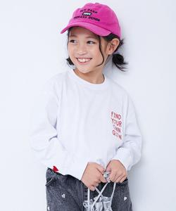 Детская футболка с длинными рукавами и одним низом, детская одежда, весна/лето 2016 Devirock, цвет 005-Logo-White