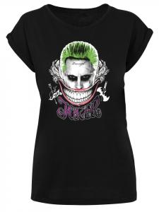 Футболка F4NT4STIC Suicide Squad Joker Coloured Smile, черный