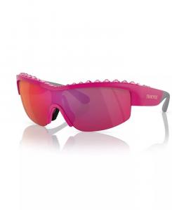 Женские солнцезащитные очки, зеркало SK6014 Swarovski, розовый