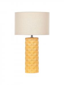 Настольные лампы BALONNE желто-бежевого цвета - (Ш) 28 x (В) 49 x (Д) 28 см