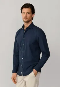 Cl sp solid co shirt Façonnable, Marine Blue