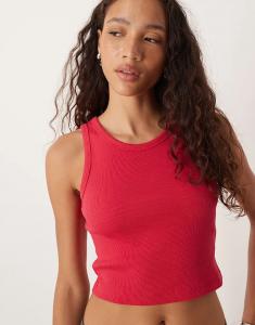 Жилет JJXX Fallon в рубчик красного цвета