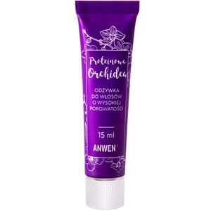 Anwen Protein Orchidea 15 мл Тюбик для волос средней пористости с кератином и коллагеном, укрепляет и питает