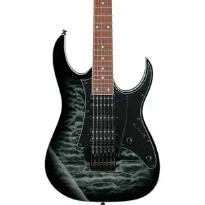 Электрогитара Ibanez RG450QMB с верхней декой из кленового шпона, прозрачный серый градиент