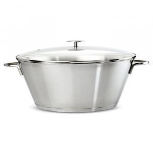 Горшок для консервирования Cristel 9,5 Qt с крышкой, серебряный