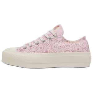 Женские кроссовки Chuck Taylor All Star Lift Platform Low с принтом «Пейсли» Converse, Pink