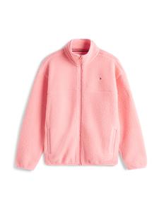 TOMMY HILFIGER Флисовая куртка 'Essential' в светло-розовом цвете