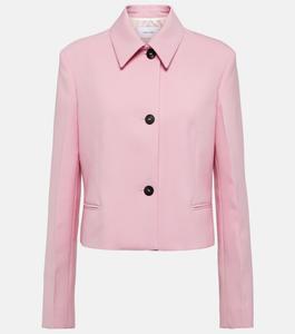 Куртка из натуральной шерсти FERRAGAMO, розовый