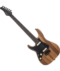 Гитара Schecter Sun Valley Super Shredder Hardtail Lefty черная, корпус из лимбы