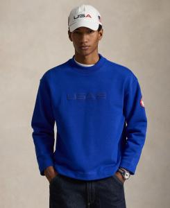 Мужская толстовка с высоким воротником "Сборная США" Polo Ralph Lauren, Sapphire Star