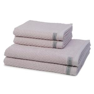 Набор полотенец TERRY SET Smart 4 предмета Ross, светло-серый