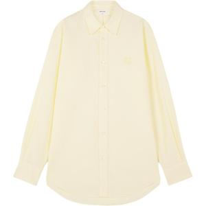 Рубашка с длинным рукавом с вышивкой Fox Head от Maison Kitsuné Maison Kitsune, Chamomile