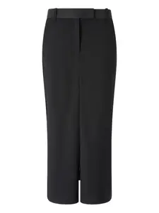 Юбка миди с завышенной талией Pinko, черный