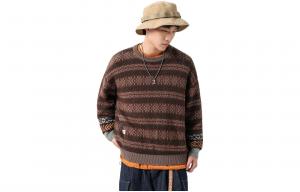 Свитер мужской коричневый GOLDLION G+