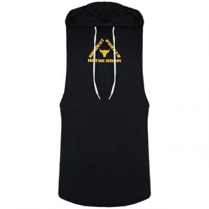 Project Rock мужская черная толстовка без рукавов Under Armour, черный