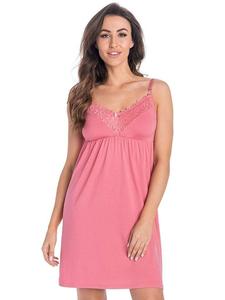 Teyli Ночная рубашка для беременных кораллового цвета