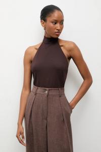 Боди Answear.LAB, коричневый