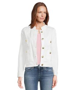 Куртка Lilly Pulitzer Shepa Denim Jacket, цвет Resort White