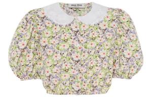 Укороченный топ женский многоцветный Miu Miu