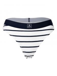 Marc O'Polo комплект из трех трусов-стрингов с логотипом, синий