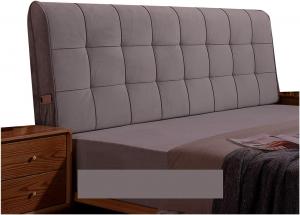 Подушка-подголовник для кровати LIANGJUN, поясничная подушка, мягкая подушка для спины, украшение для двуспальной кровати в спальне или отеле, 5 цветов, индивидуальный размер (Цвет: Серый-А, Размер: 170x58x10 см) CHIAPERINI, Gray-A