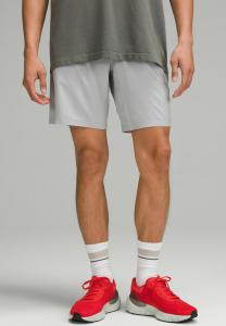 Спортивные шорты PACE BREAKER LINERLESS 23CM lululemon, серый