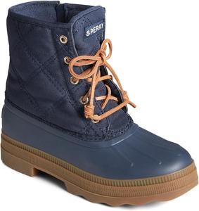 Женские кожаные сапоги Sperry Saltwater 2.0, Textile Navy