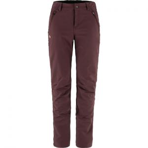 Женские брюки стрейч Abisko Trail Fjällräven, красный