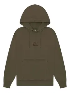 Худи с логотипом C.P. Company, зеленый