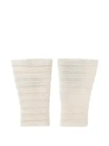 Вязаные перчатки Lisa Yang, кремовый