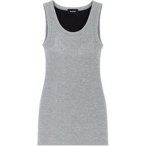 SS24 Безрукавное платье женское серое WE11DONE