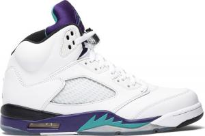 Кроссовки Air Jordan 5 Retro Grape 2013, белый